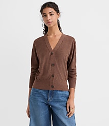 Modern V-Neck Cardigan carousel Product Image 1