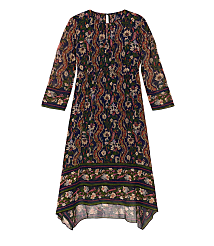 Rebecca Taylor Isha Long Sleeve Dress carousel Product Image 3