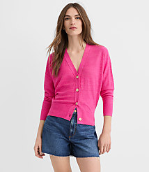 Modern V-Neck Cardigan carousel Product Image 1