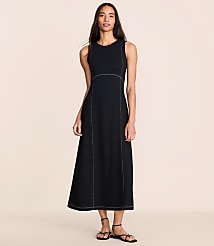 Lou & Grey Terrysoft Contrast Stitch Maxi Dress carousel Product Image 1