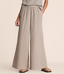Petite Lou & Grey Triple Cloth Palazzo Pants carousel Product Image 2