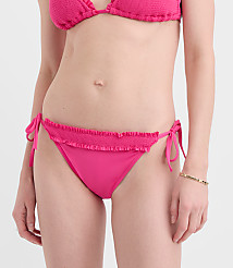 LOFT Beach Smocked Side Tie Bikini Bottom carousel Product Image 2