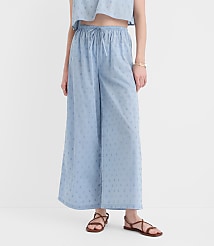 LOFT Beach Clip Dot Pants carousel Product Image 2