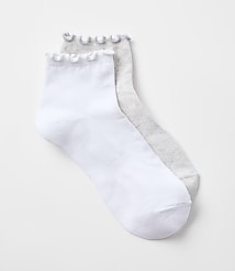 Ruffled Ankle Sock Set carousel Product Image 1