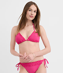 LOFT Beach Smocked Side Tie Bikini Bottom carousel Product Image 1