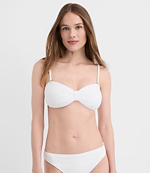 LOFT Beach Seashell Terry Bandeau Bikini Top carousel Product Image 1