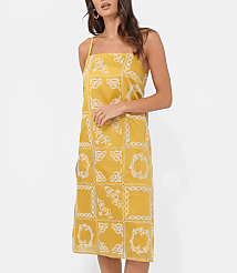 Greylin Cali Embroidered Slip Dress carousel Product Image 1