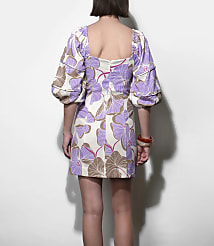 Greylin Emery Bubble Sleeve Piped Mini Dress carousel Product Image 2
