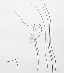 Mini Flower Stud Earrings carousel Product Image 2