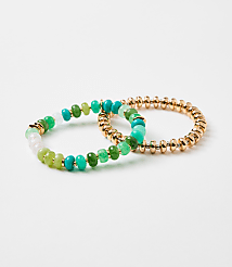 Mixed Beaded Bracelet Set carousel Product Image 1