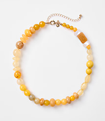 Mixed Beaded Statement Necklace carousel Product Image 1