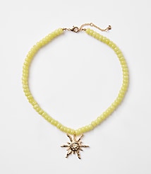 Sun Beaded Necklace carousel Product Image 1