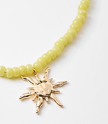 Sun Beaded Necklace carousel Product Image 2