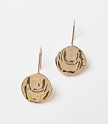 Coin Pull Through Earrings carousel Product Image 1