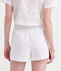 LOFT Beach Sea Eyelet Shorts carousel Product Image 3