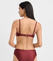 LOFT Beach Ruched Underwire Bikini Top carousel Product Image 2