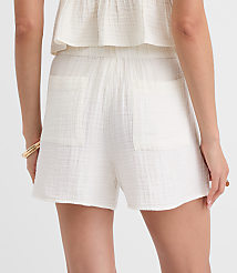 Petite LOFT Beach Triple Cloth Shorts carousel Product Image 2