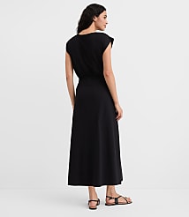 Petite Wedge Tee Midi Dress carousel Product Image 2