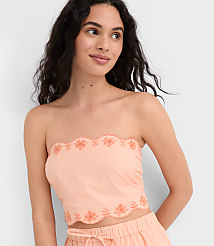 LOFT Beach Floral Embroidered Top carousel Product Image 2