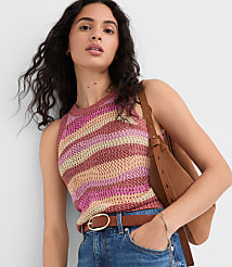 Shimmer Wave Halter Sweater carousel Product Image 2