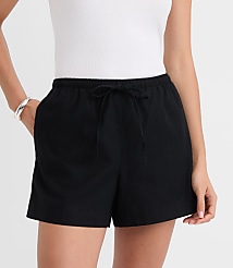 Sawyer Pull On Shorts in Linen Cotton carousel Product Image 3