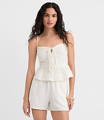 LOFT Beach Triple Cloth Shorts