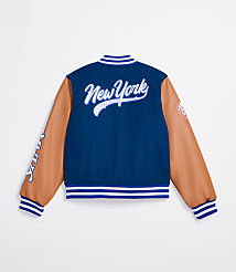 Wild Collective Yankees Varsity Jacket carousel Product Image 2