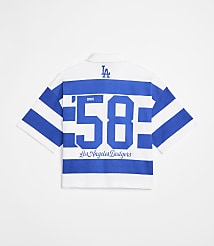 Wild Collective Dodgers Polo Tee carousel Product Image 2