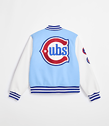 Wild Collective Cubs Varsity Jacket carousel Product Image 2