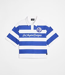 Wild Collective Dodgers Polo Tee carousel Product Image 1