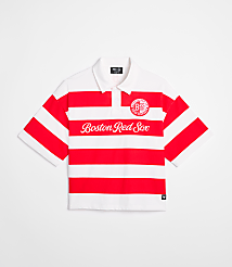Wild Collective Red Sox Polo Tee carousel Product Image 1