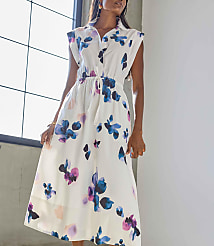 Lilla P Gusset Sleeve Maxi Dress carousel Product Image 3
