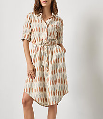Lilla P Ikat Shirt Dress carousel Product Image 1
