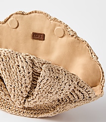 Raffia Seashell Clutch Bag carousel Product Image 2
