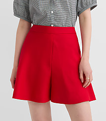 Side Zip Shorts in Linen Blend carousel Product Image 2