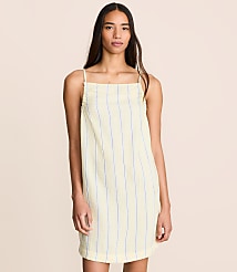 Lou & Grey Striped Ruched Triple Cloth Mini Dress carousel Product Image 3