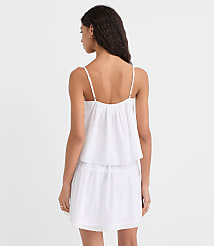 Petite Lace Pintucked Cami carousel Product Image 4
