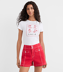 La Dolce Vita Ribbed Tee carousel Product Image 2