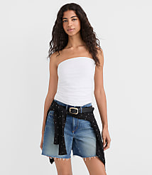 Ruched Tube Top carousel Product Image 1