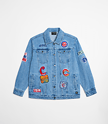 Wild Collective Cubs Denim Jacket carousel Product Image 1