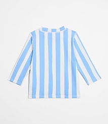 LOFT x Mon Coeur UPF 50+ Recycled Polyester Blue Cabana Rashguard carousel Product Image 2