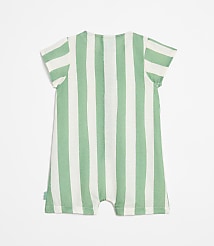 LOFT x Mon Coeur Linen Green Cabana Romper carousel Product Image 2