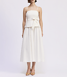 En Saison Samantha Mixed Media Midi Dress carousel Product Image 3