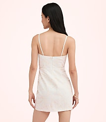 Lately Sequin Floral Mini Dress carousel Product Image 3