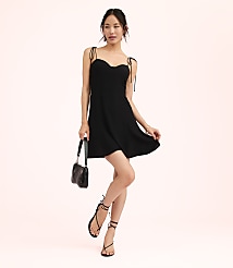 Lately Tie Strap Mini Dress carousel Product Image 2