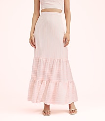 Lately Striped Maxi Skirt carousel Product Image 3