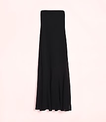 Lately Strapless Mixed Media Gown carousel Product Image 4