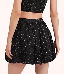 Lately Dotted Poplin Bubble Skirt carousel Product Image 3