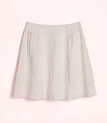 Lately Striped Seersucker Mini Skirt carousel Product Image 4