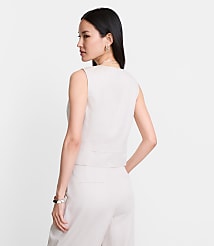 LOFT Versa Pure Spun Pocket Vest carousel Product Image 3